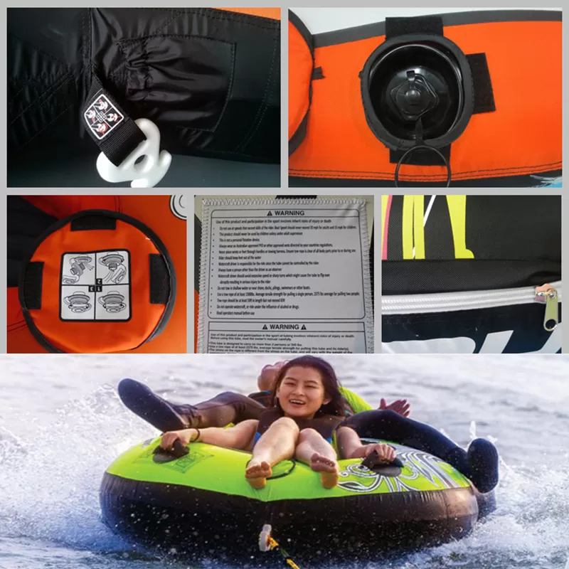 Double ring towable tube-11